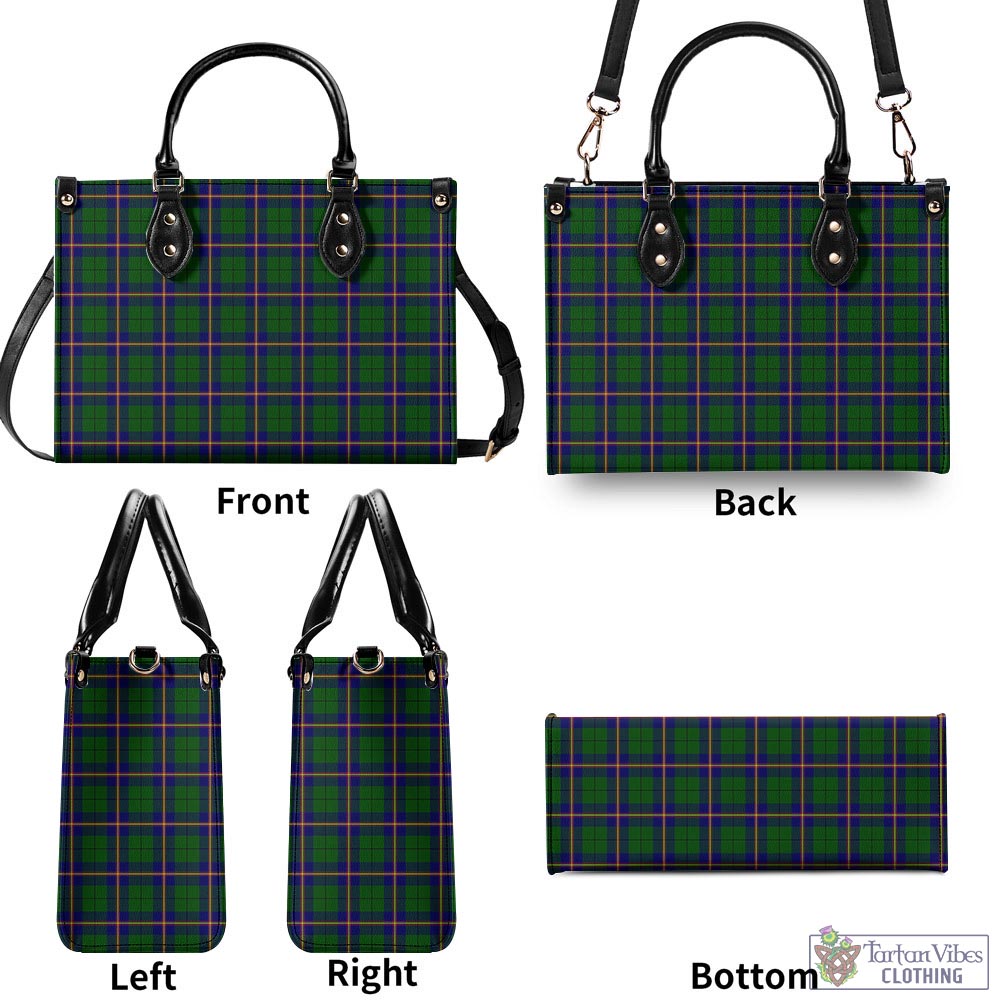 Tartan Vibes Clothing Carmichael Modern Tartan Luxury Leather Handbags