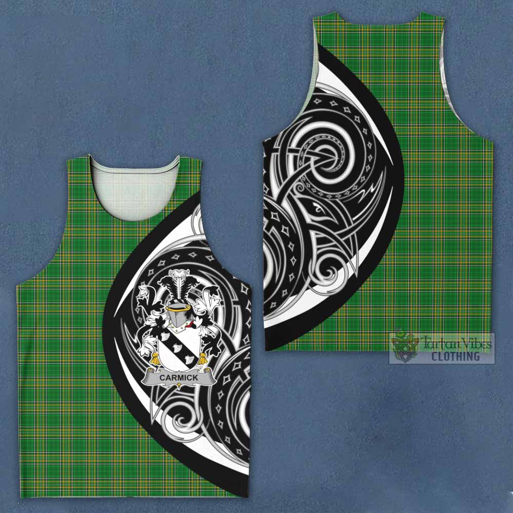 Carmick Irish Clan Men's Tank Top Celtic Circle Style - Tartan Vibes Clothing