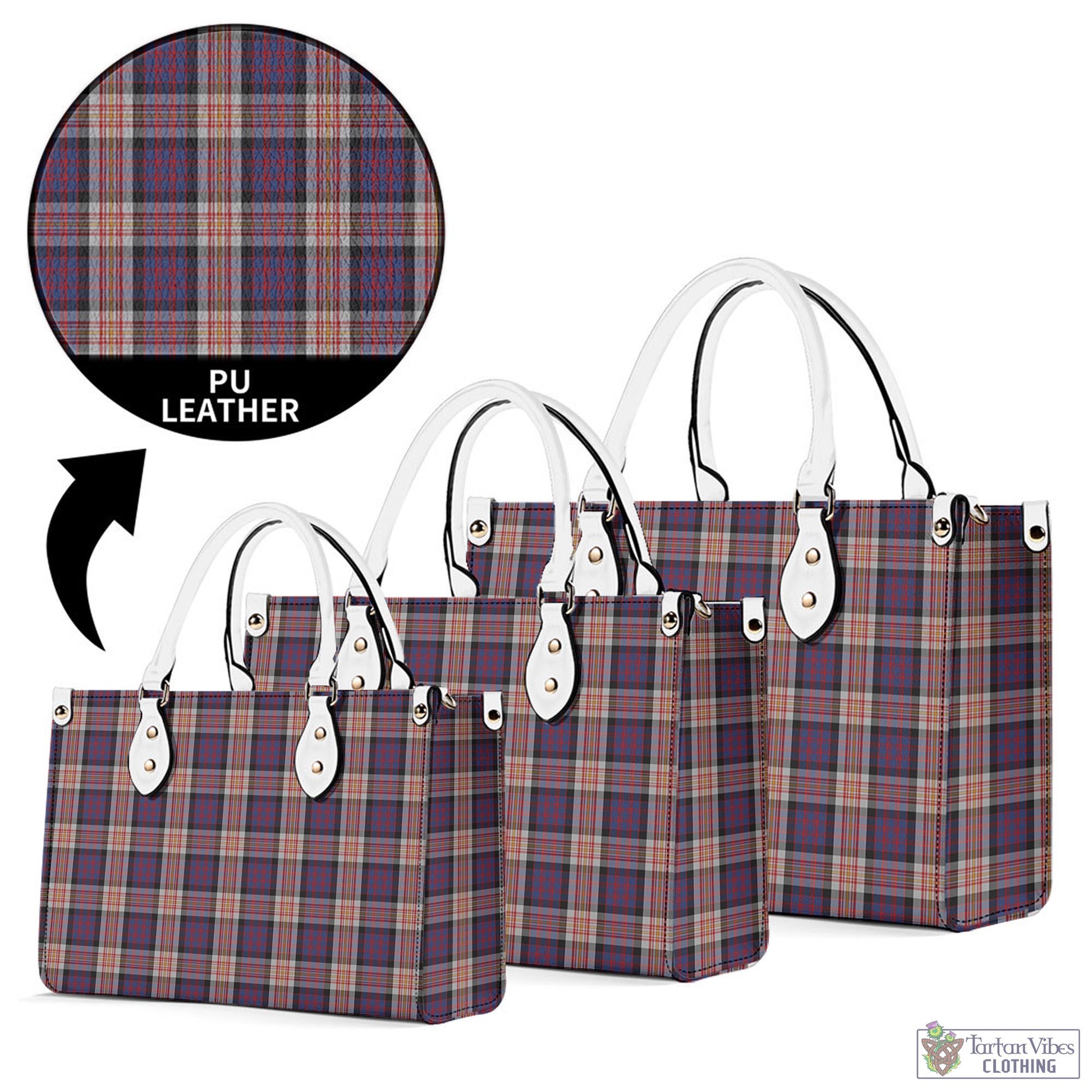 Tartan Vibes Clothing Carnegie Tartan Luxury Leather Handbags
