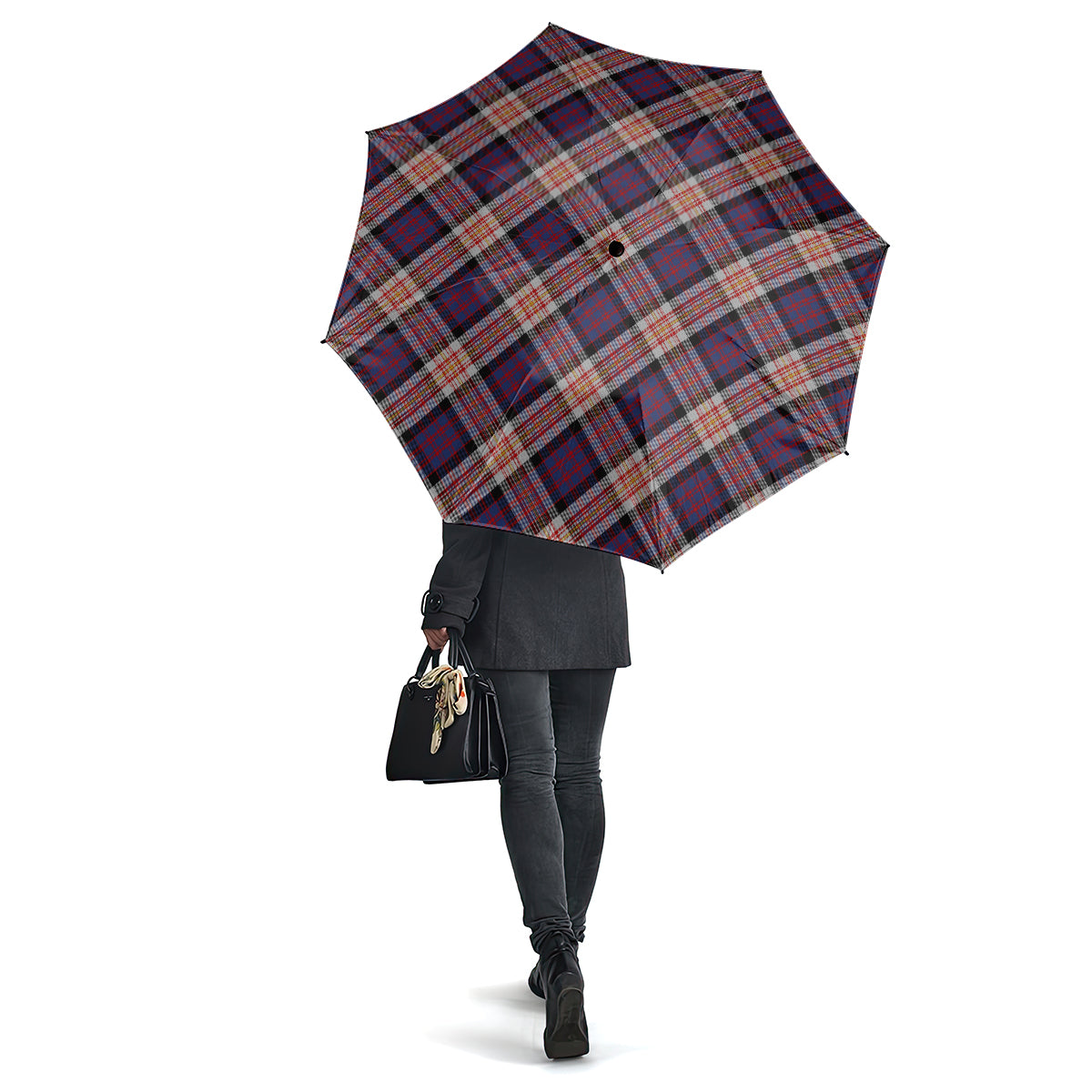 Carnegie Tartan Umbrella One Size - Tartanvibesclothing