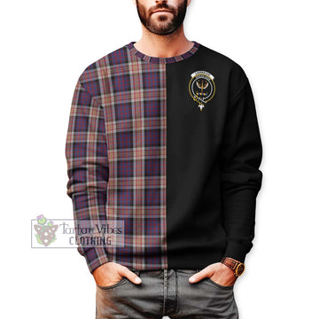 Carnegie Tartan Sweatshirt with Family Crest and Half Of Me Style