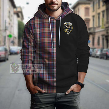 Carnegie Tartan Hoodie with Family Crest and Half Of Me Style