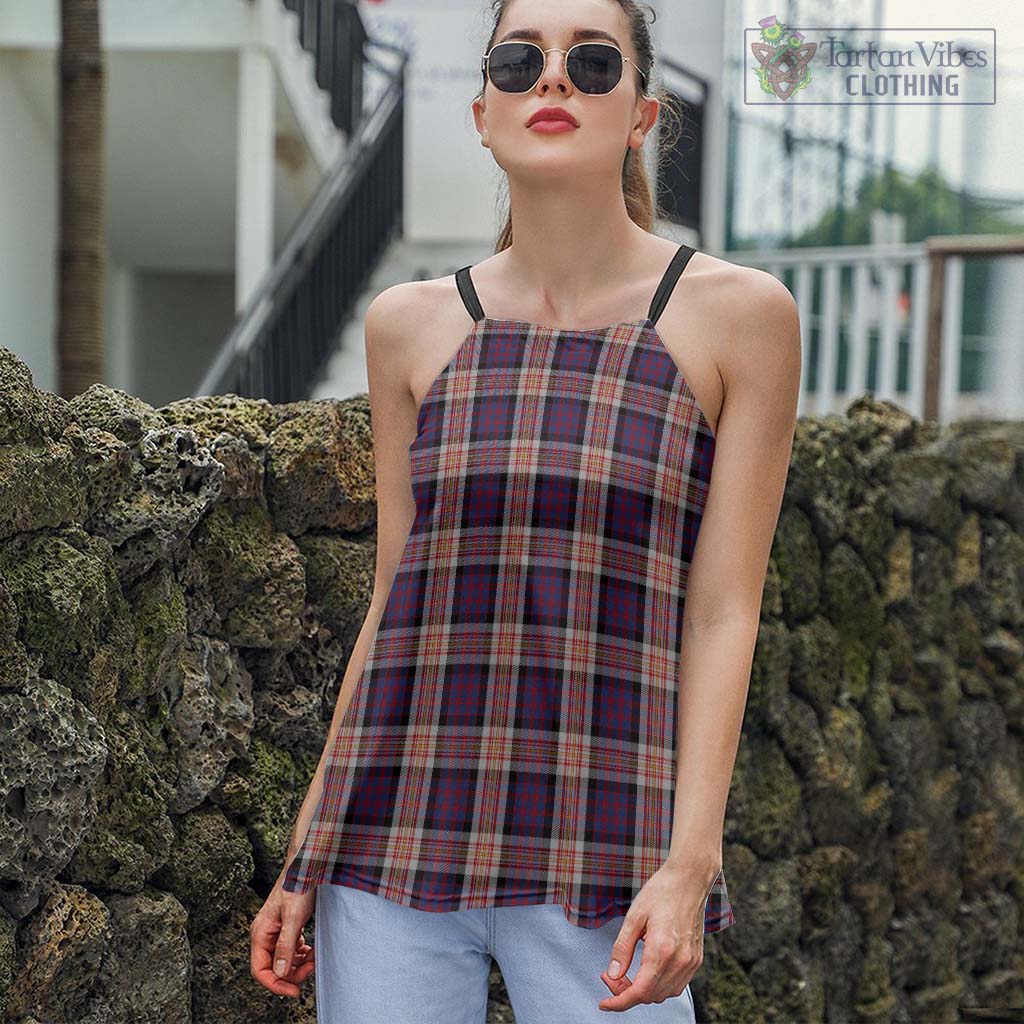 Tartan Vibes Clothing Carnegie Tartan Loose Halter Neck Camisole