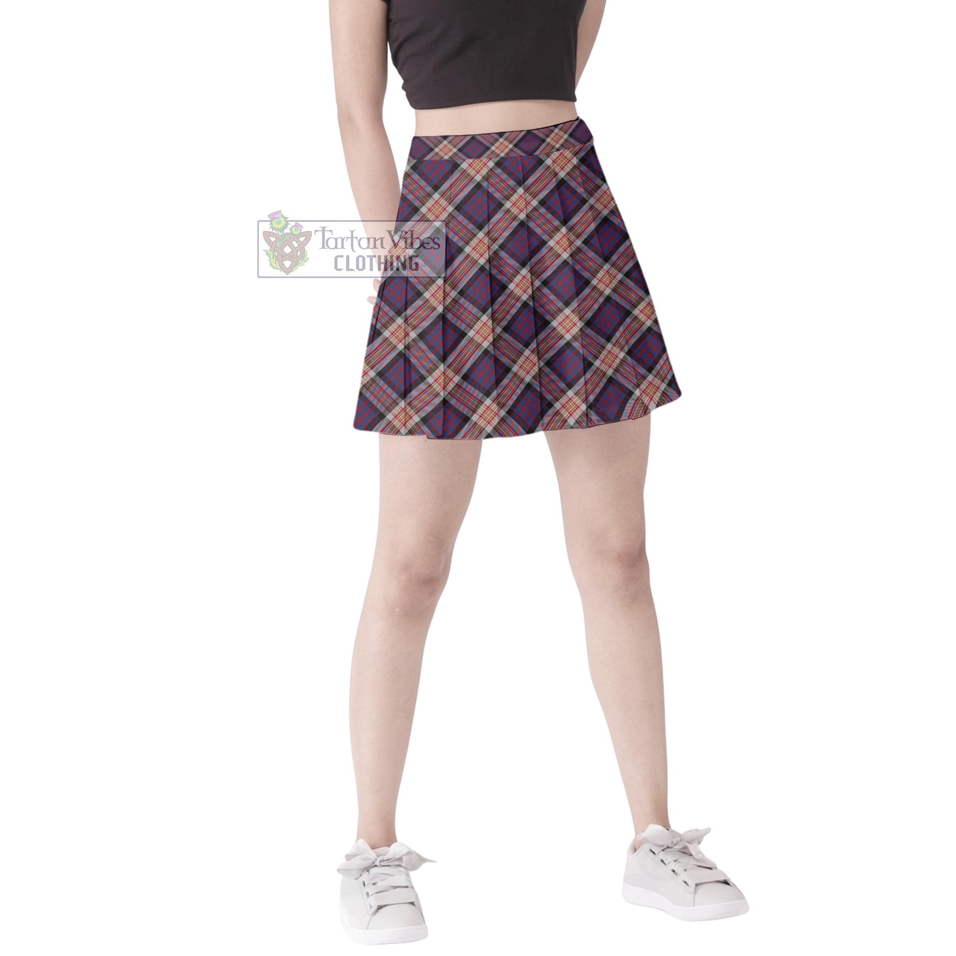 Tartan Vibes Clothing Carnegie Tartan Women's Plated Mini Skirt