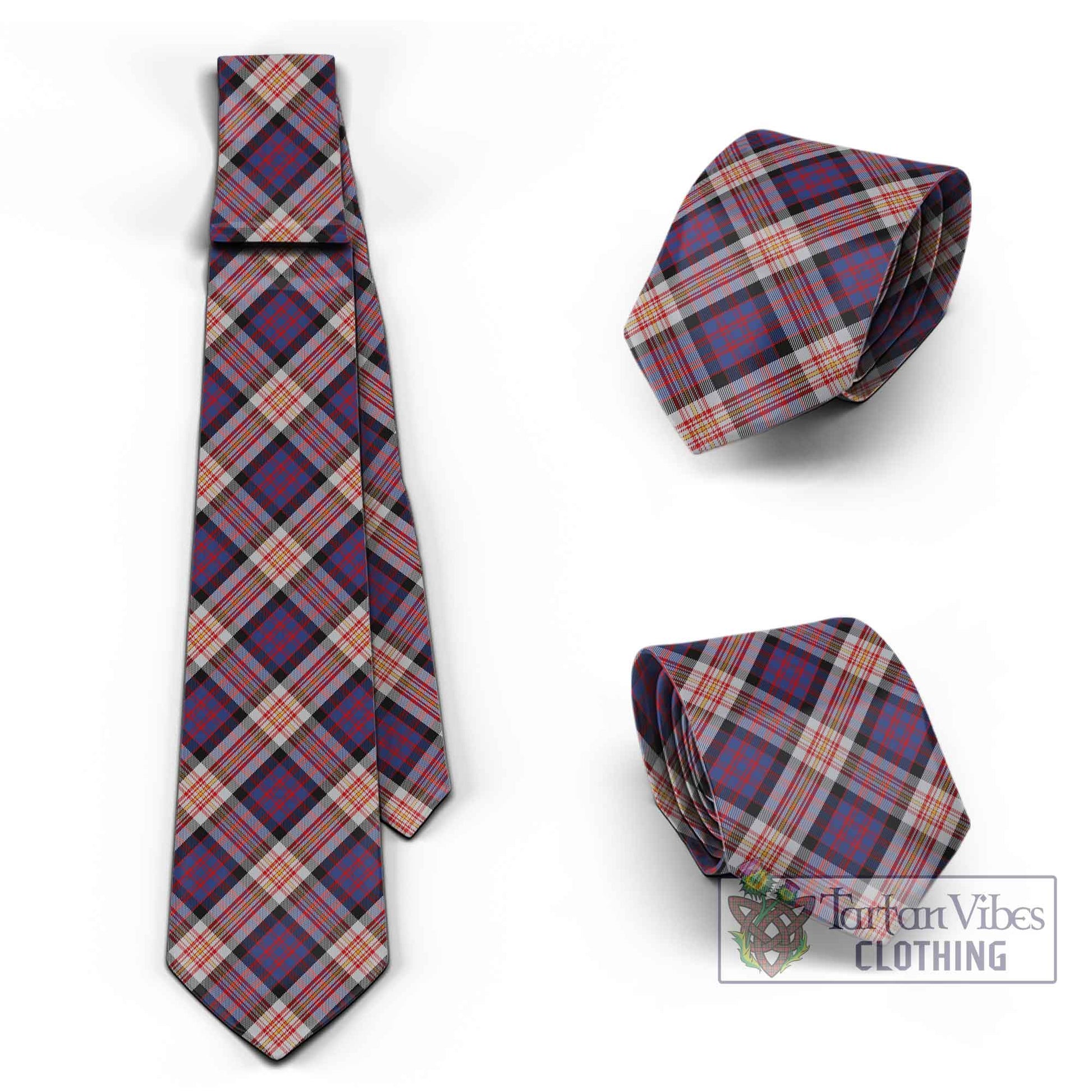 Tartan Vibes Clothing Carnegie Tartan Classic Necktie Cross Style