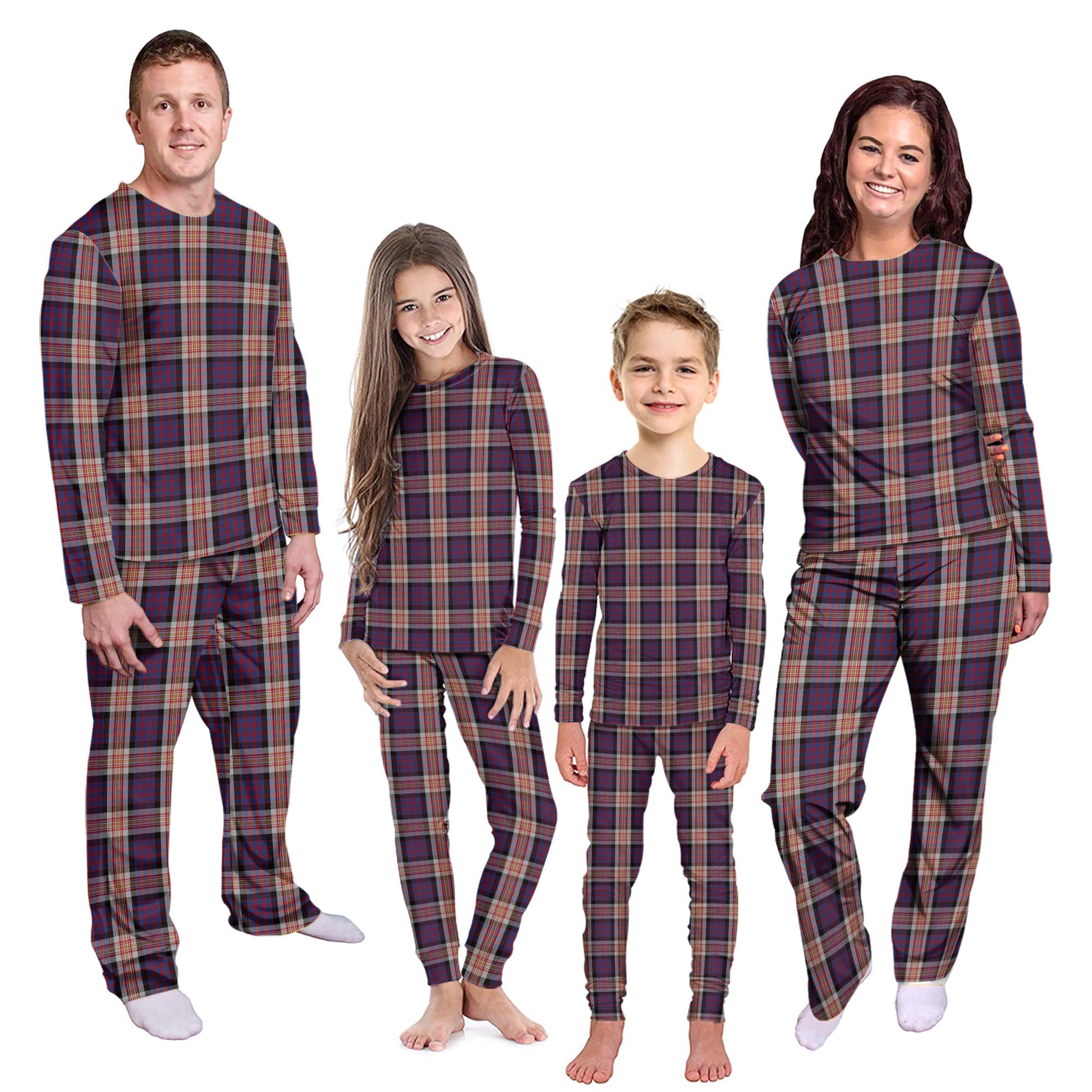 Carnegie Tartan Pajamas Family Set - Tartanvibesclothing