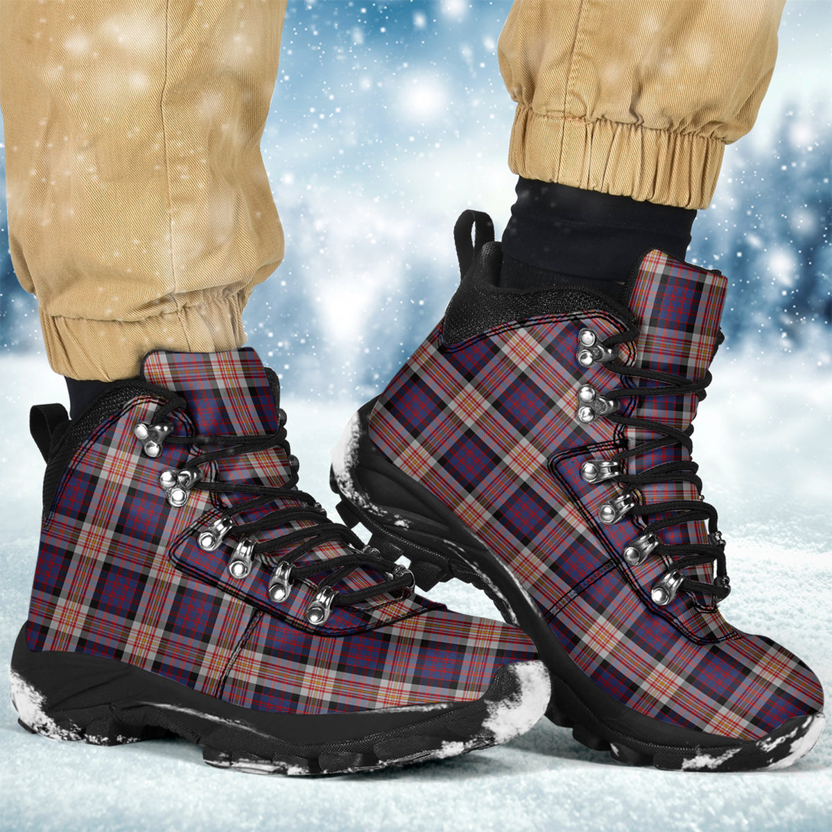 Carnegie Tartan Alpine Boots - Tartanvibesclothing