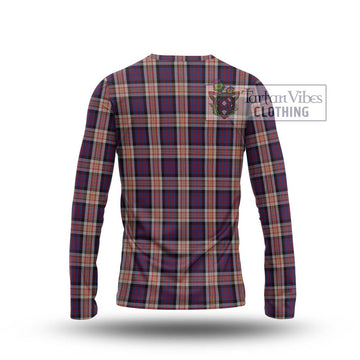 Carnegie Tartan Long Sleeve T-Shirt with Family Crest DNA In Me Style