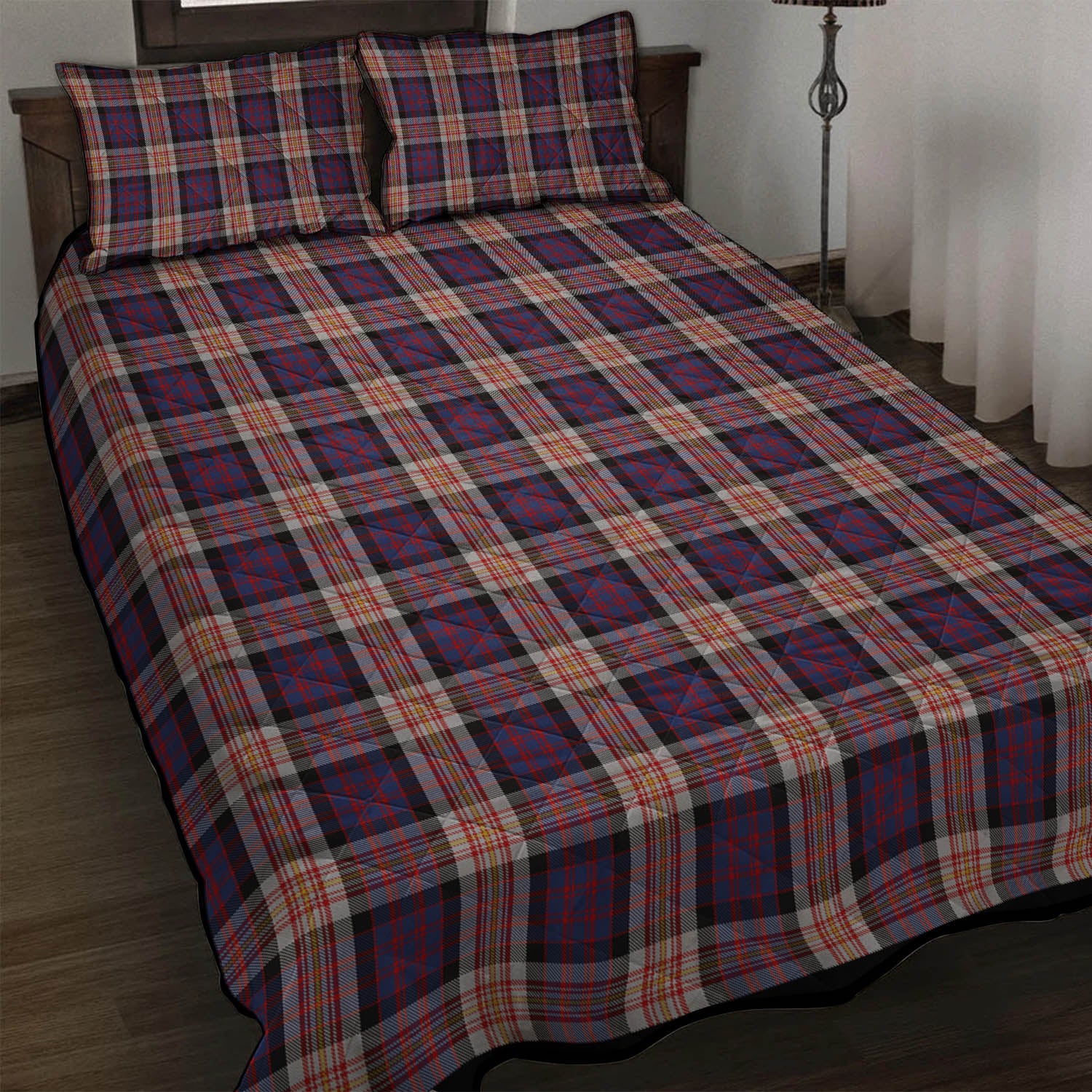 Carnegie Tartan Quilt Bed Set - Tartanvibesclothing