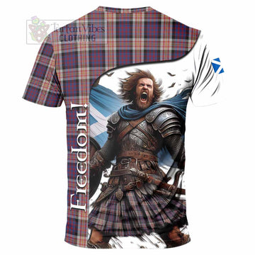 Carnegie Crest Tartan T-Shirt Inspired by the Freedom of Scottish Warrior