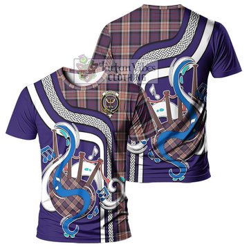 Carnegie Tartan T-Shirt with Epic Bagpipe Style