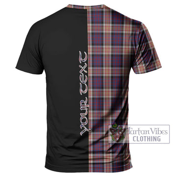 Carnegie Tartan T-Shirt with Family Crest and Half Of Me Style