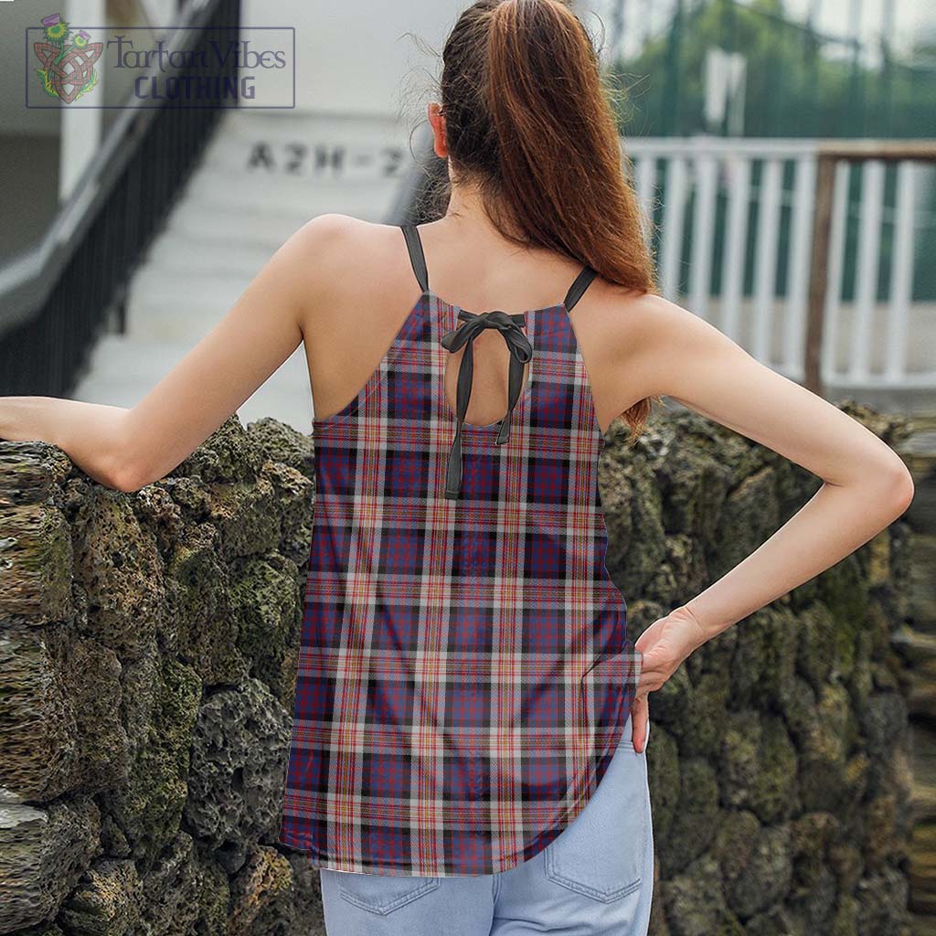 Tartan Vibes Clothing Carnegie Tartan Loose Halter Neck Camisole