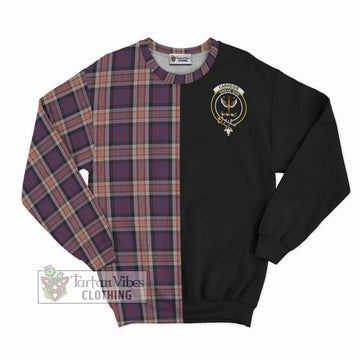 Carnegie Tartan Sweatshirt with Family Crest and Half Of Me Style