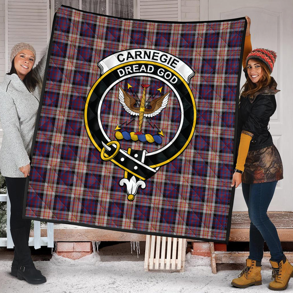 carnegie-tartan-quilt-with-family-crest