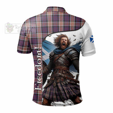 Carnegie Crest Tartan Polo Shirt Inspired by the Freedom of Scottish Warrior