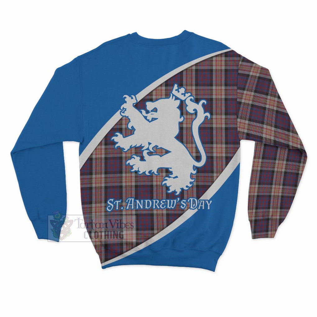 Tartan Vibes Clothing Carnegie Family Crest Tartan Sweatshirt Celebrate Saint Andrew's Day in Style