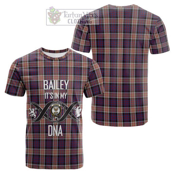 Carnegie Tartan Cotton T-shirt with Family Crest DNA In Me Style