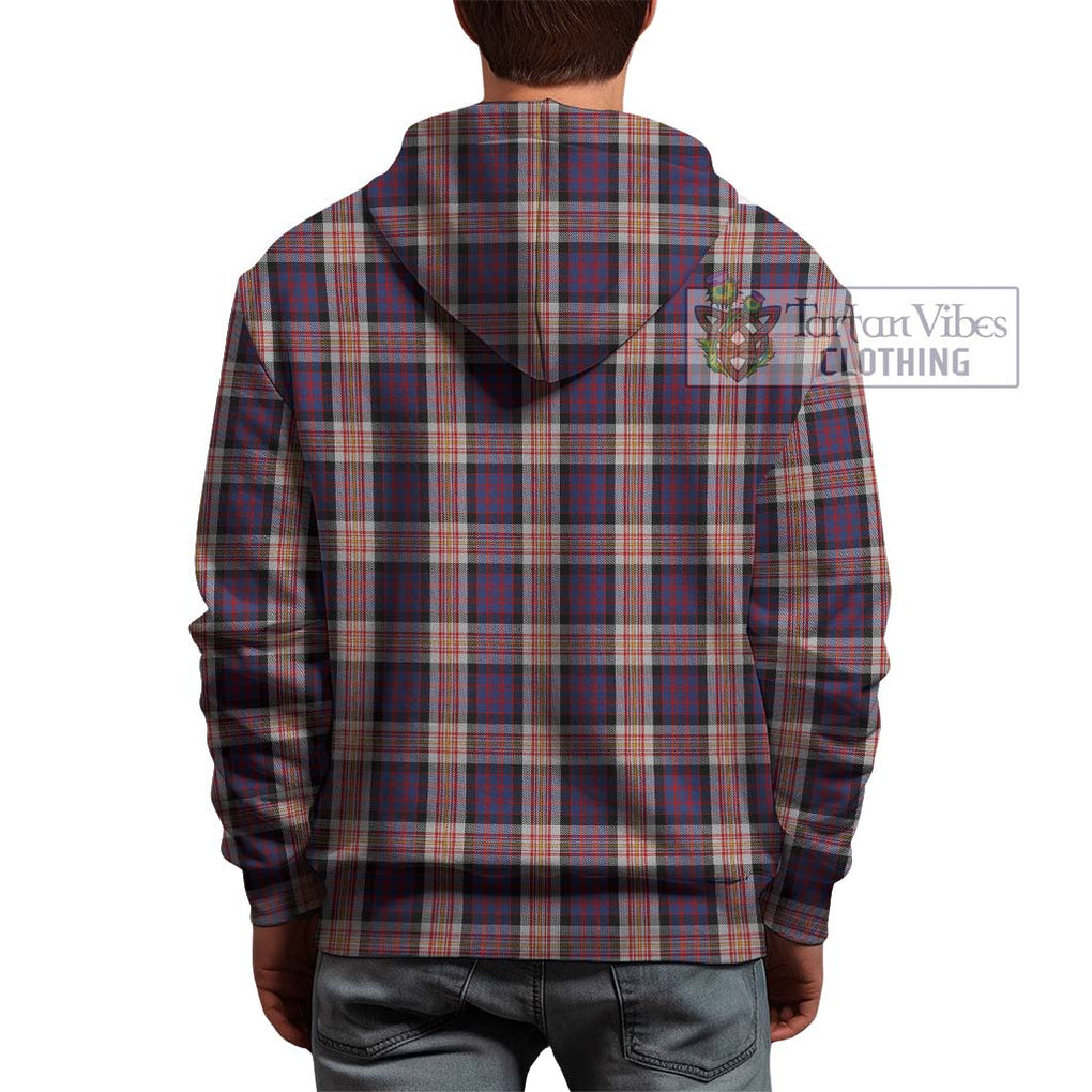 Carnegie Tartan Hoodie with Family Crest DNA In Me Style - Tartanvibesclothing Shop