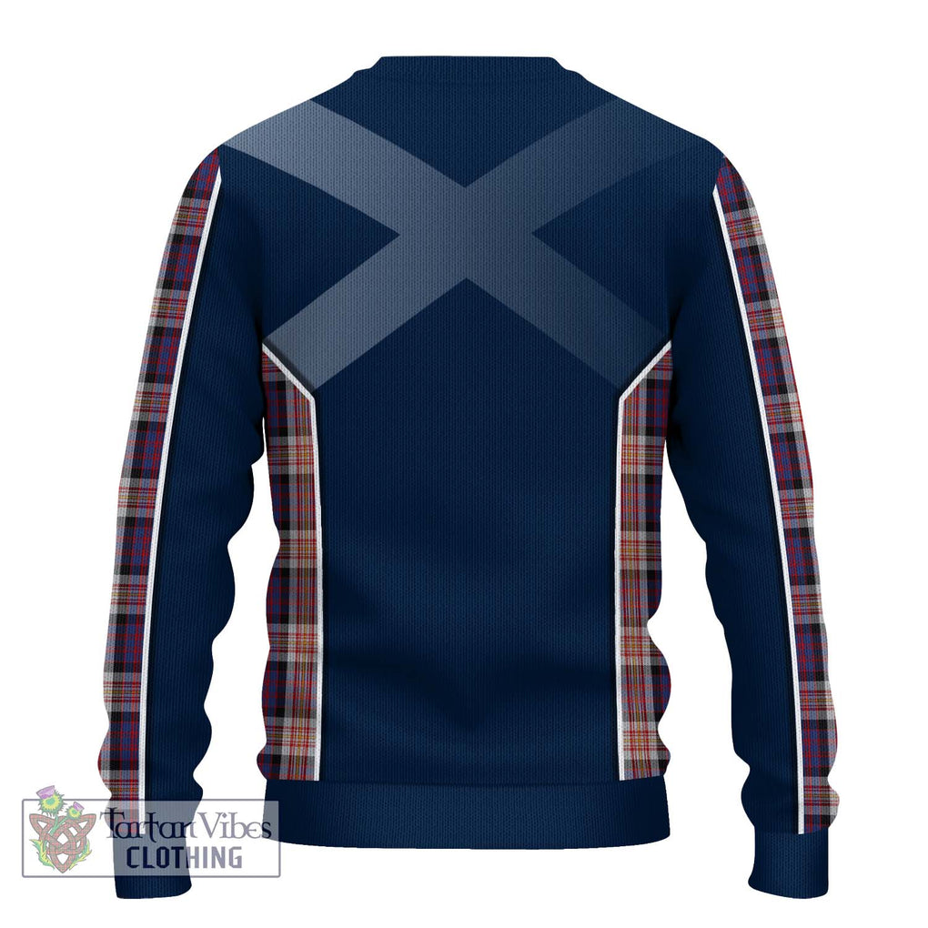 Carnegie Tartan Knitted Sweater with Family Crest and Lion Rampant Vibes Sport Style - Tartan Vibes Clothing