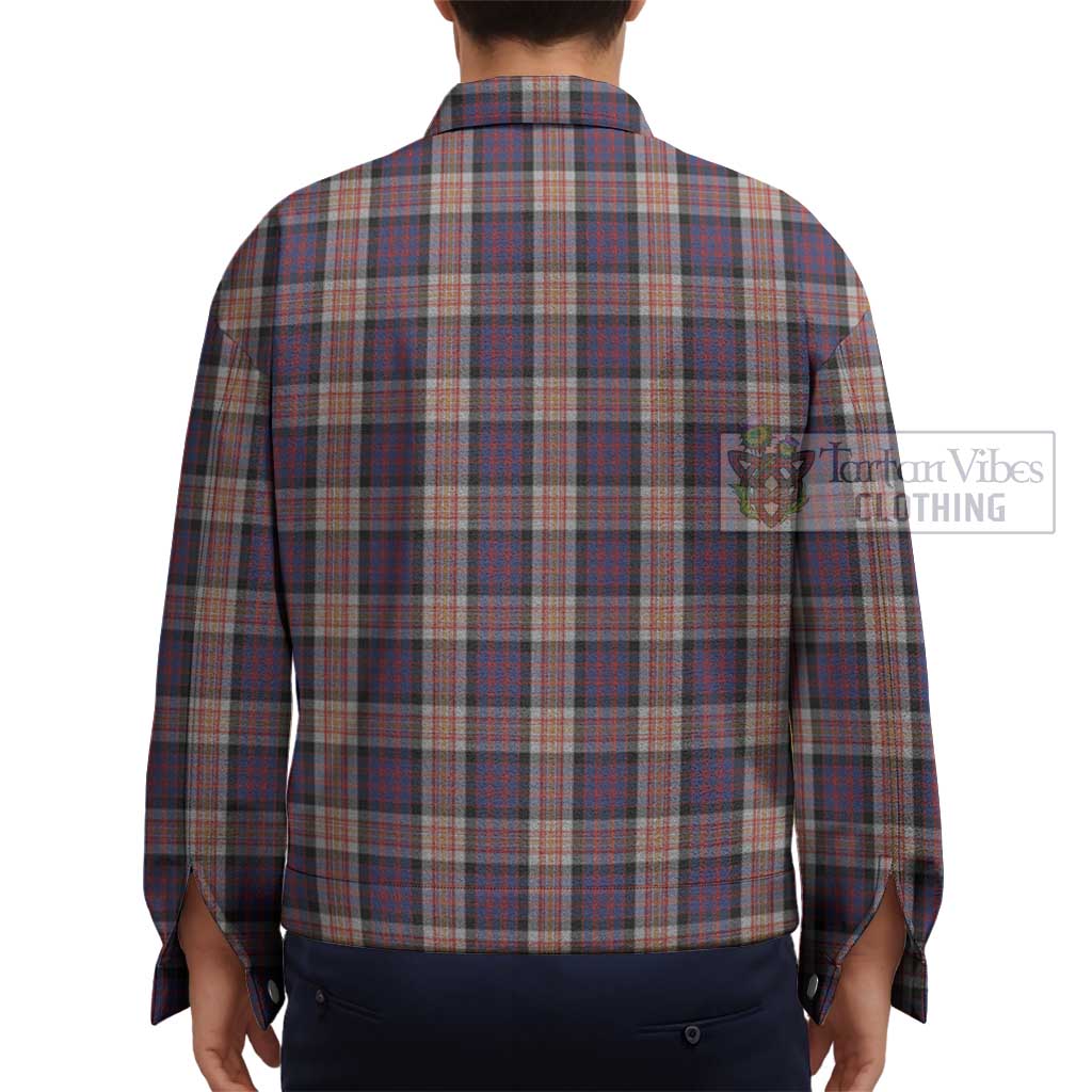 Tartan Vibes Clothing Carnegie Tartan Unisex Lapel Cotton Jacket