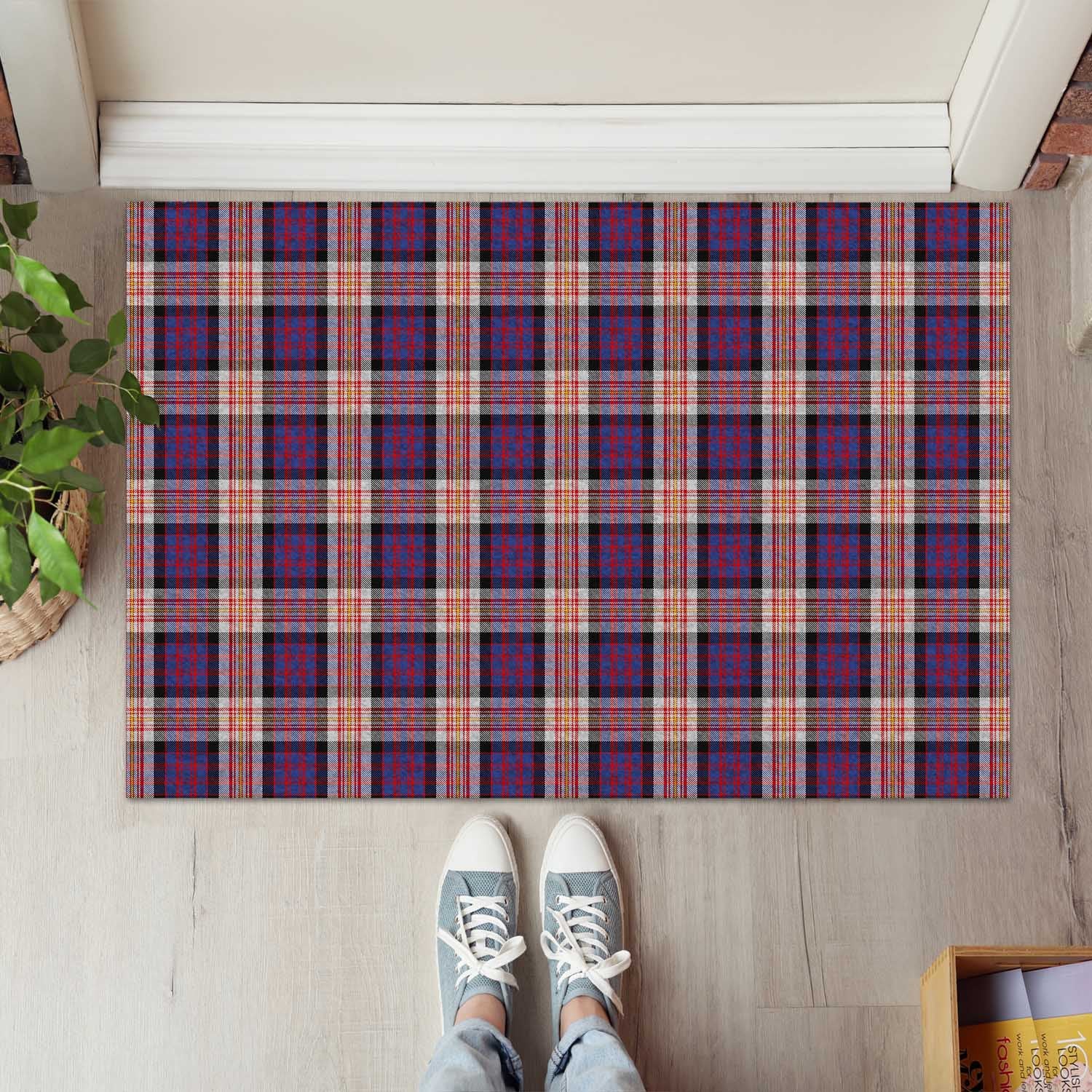 Carnegie Tartan Door Mat - Tartanvibesclothing