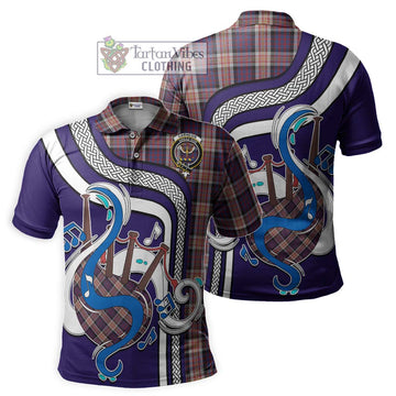 Carnegie Tartan Polo Shirt with Epic Bagpipe Style