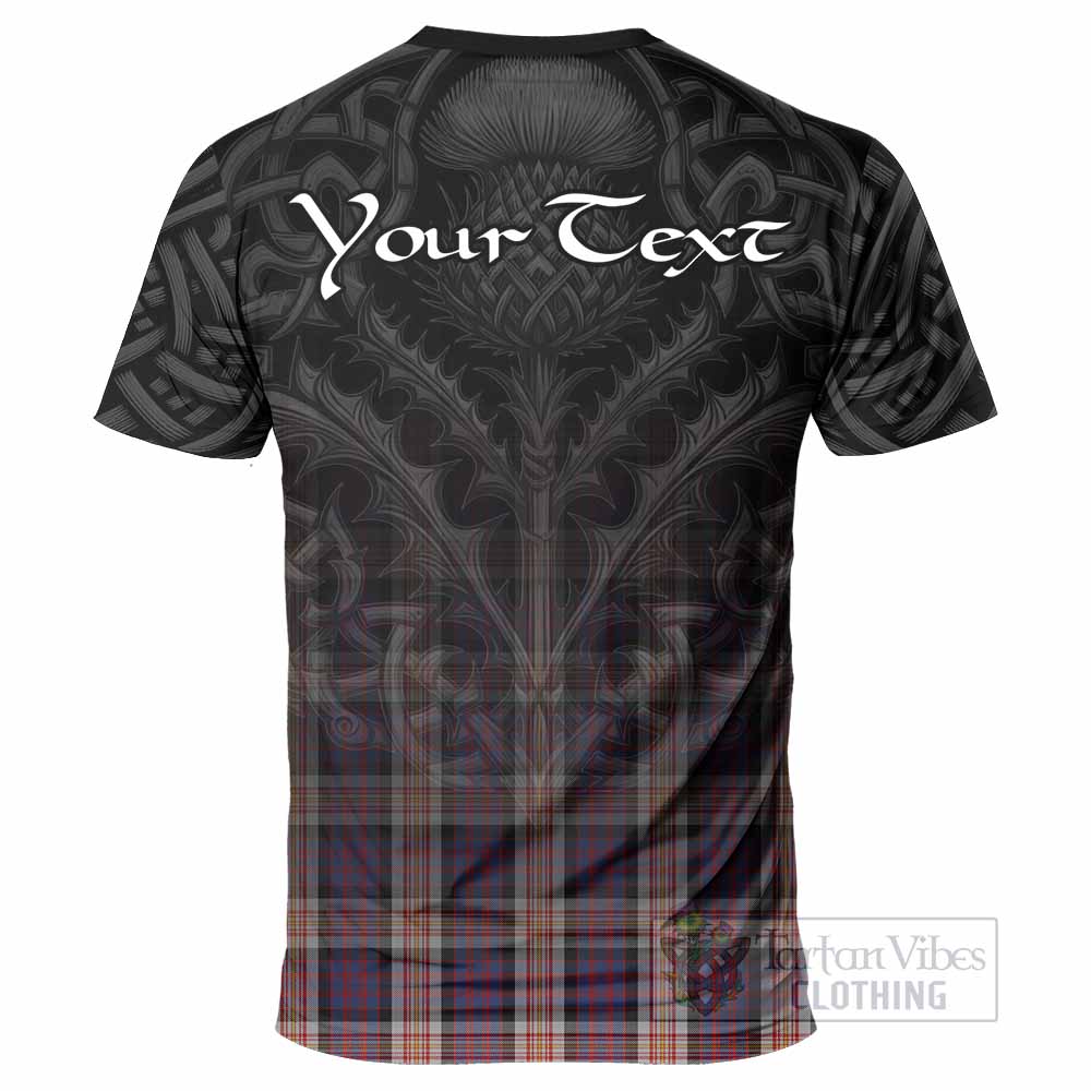 Tartan Vibes Clothing Carnegie Tartan T-Shirt with Family Crest Celtic Thistle Vibes