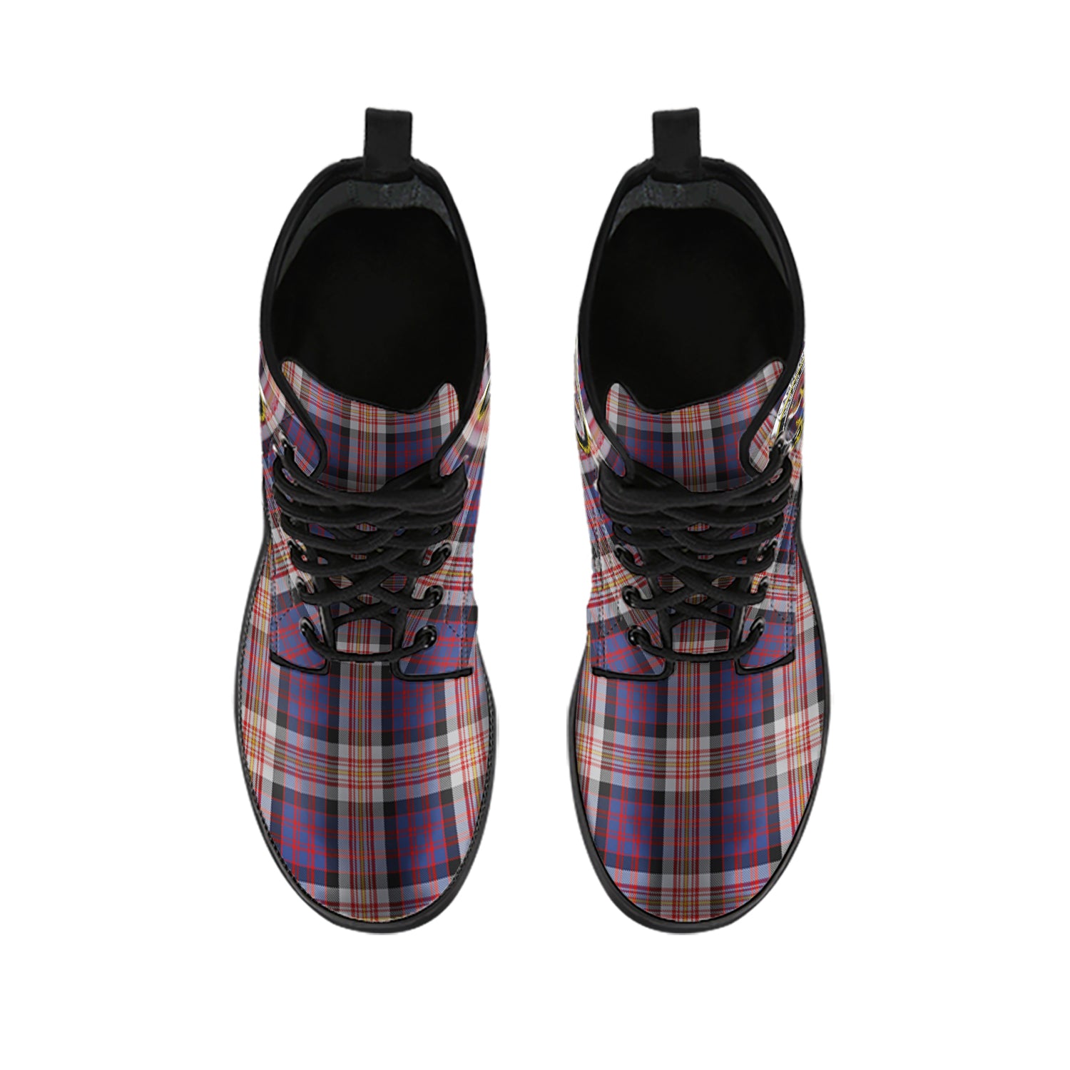 carnegie-tartan-leather-boots-with-family-crest