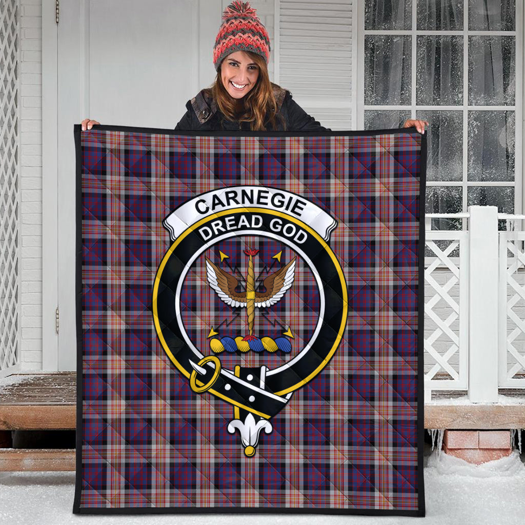 carnegie-tartan-quilt-with-family-crest