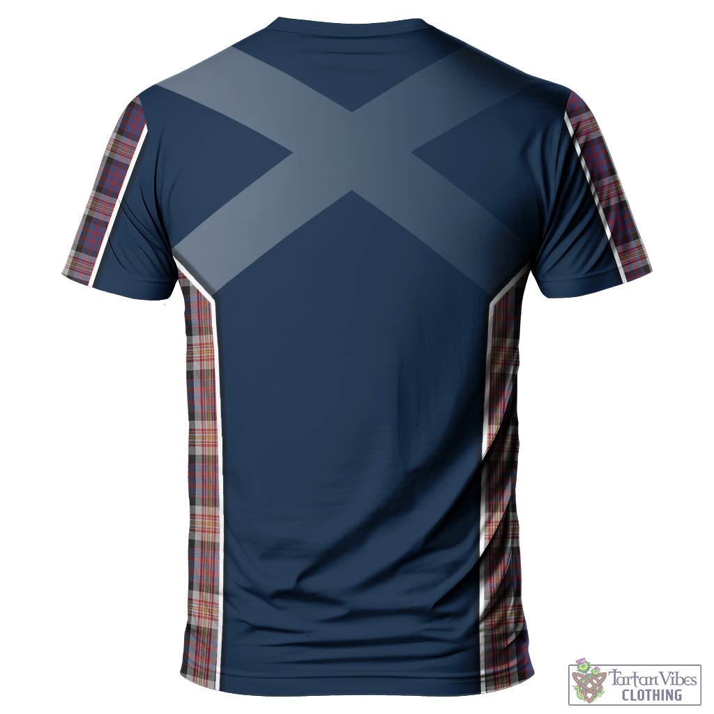 Tartan Vibes Clothing Carnegie Tartan T-Shirt with Family Crest and Lion Rampant Vibes Sport Style