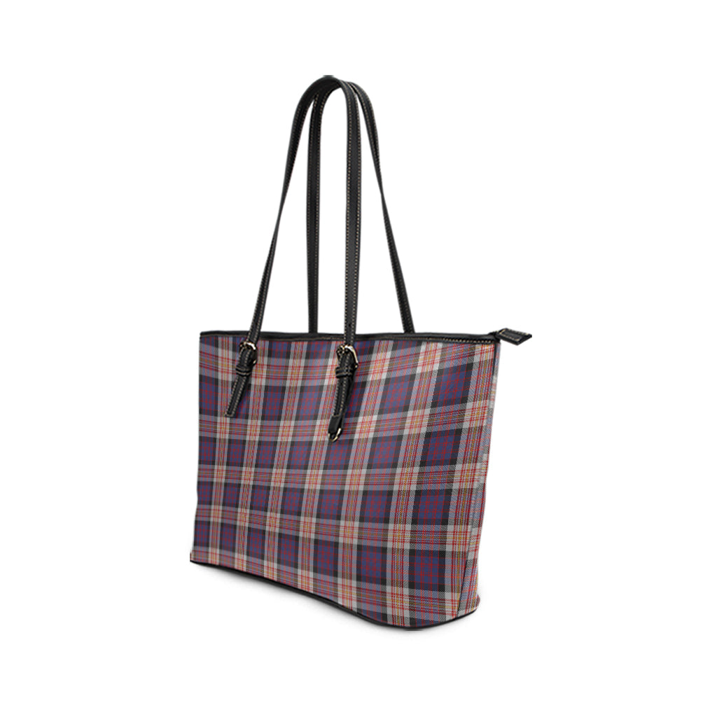 carnegie-tartan-leather-tote-bag