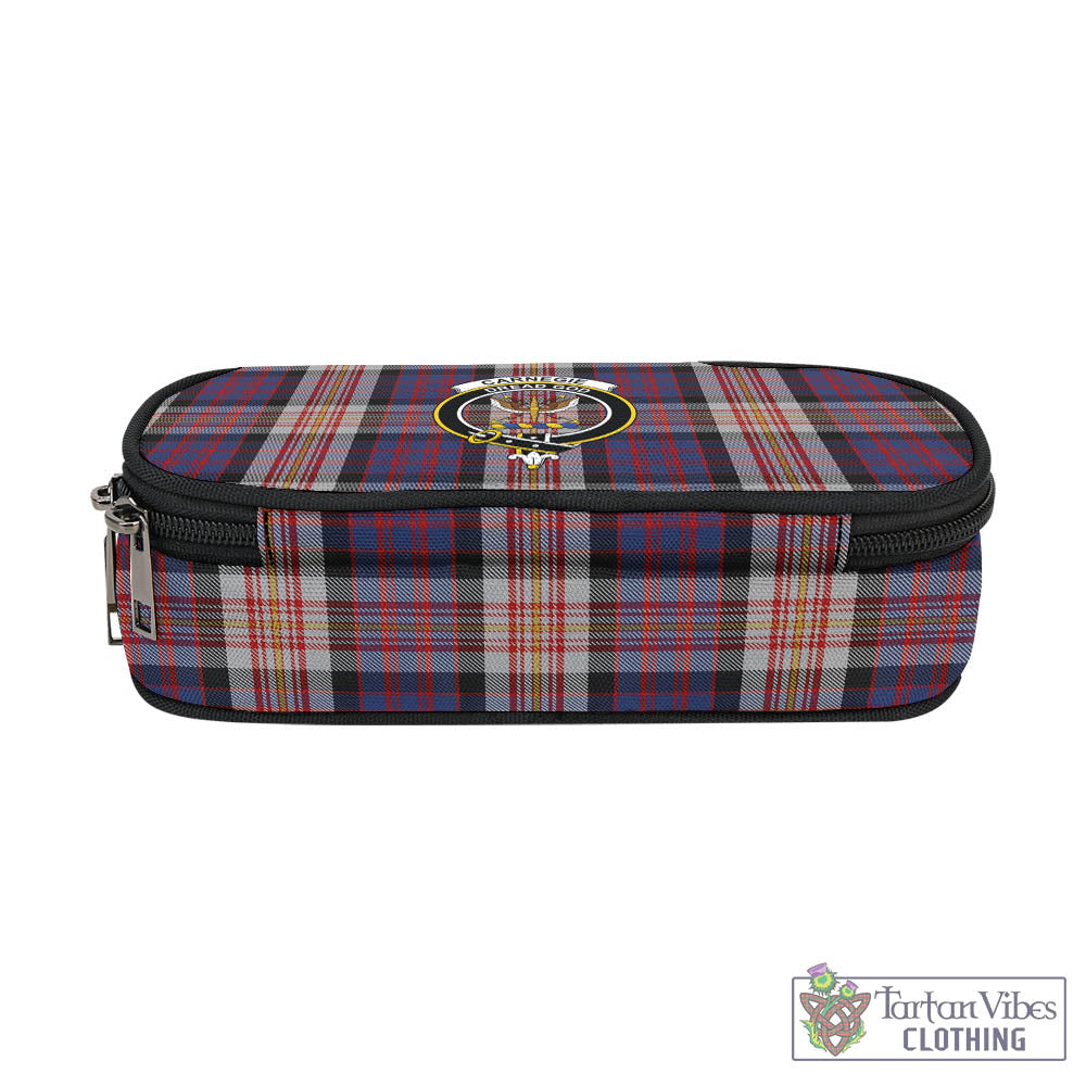 Tartan Vibes Clothing Carnegie Tartan Pen and Pencil Case with Family Crest