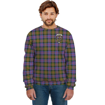 Carnegie Ancient Tartan Sweatshirt with Family Crest