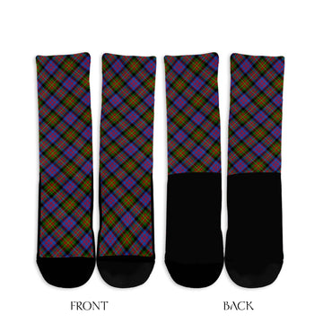 Carnegie Ancient Tartan Crew Socks Cross Tartan Style