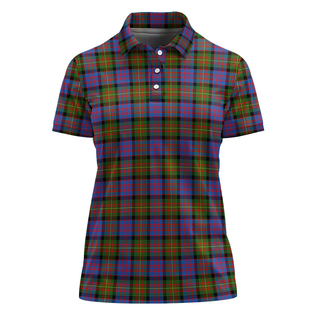 carnegie-ancient-tartan-polo-shirt-for-women