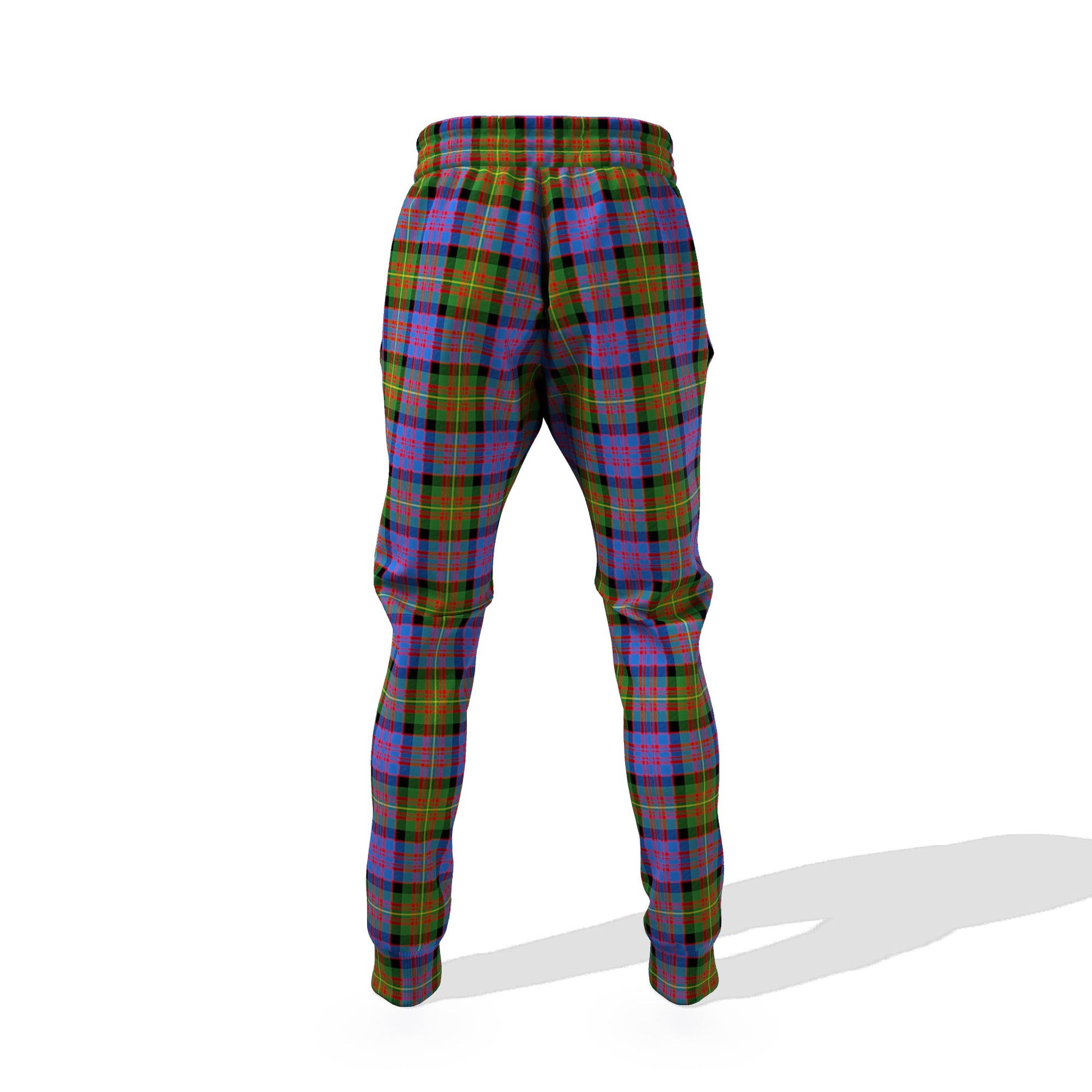 Carnegie Ancient Tartan Joggers Pants with Family Crest 6XL - Tartan Vibes Clothing