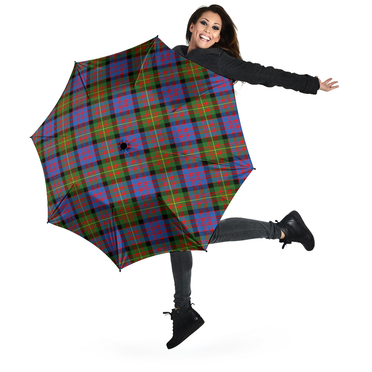 Carnegie Ancient Tartan Umbrella - Tartanvibesclothing