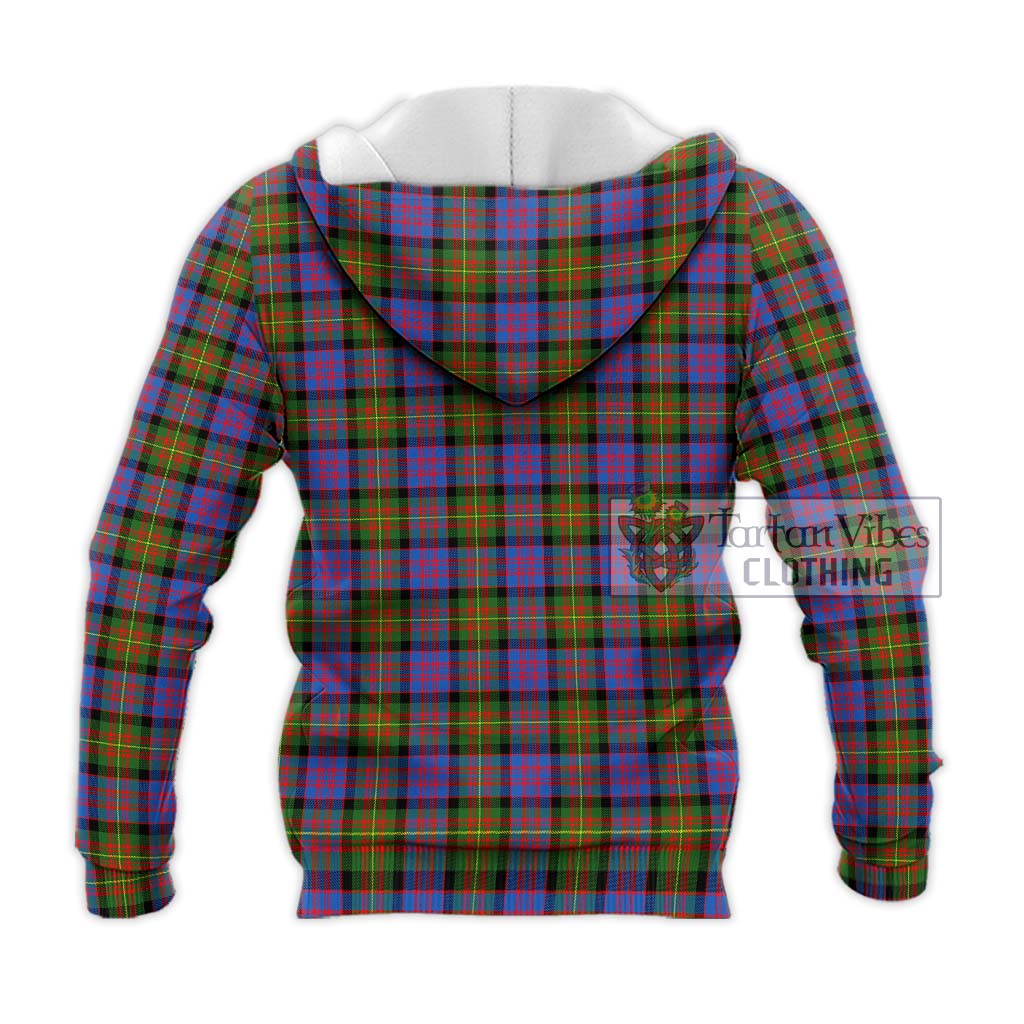 Tartan Vibes Clothing Carnegie Ancient Tartan Knitted Hoodie with Family Crest DNA In Me Style