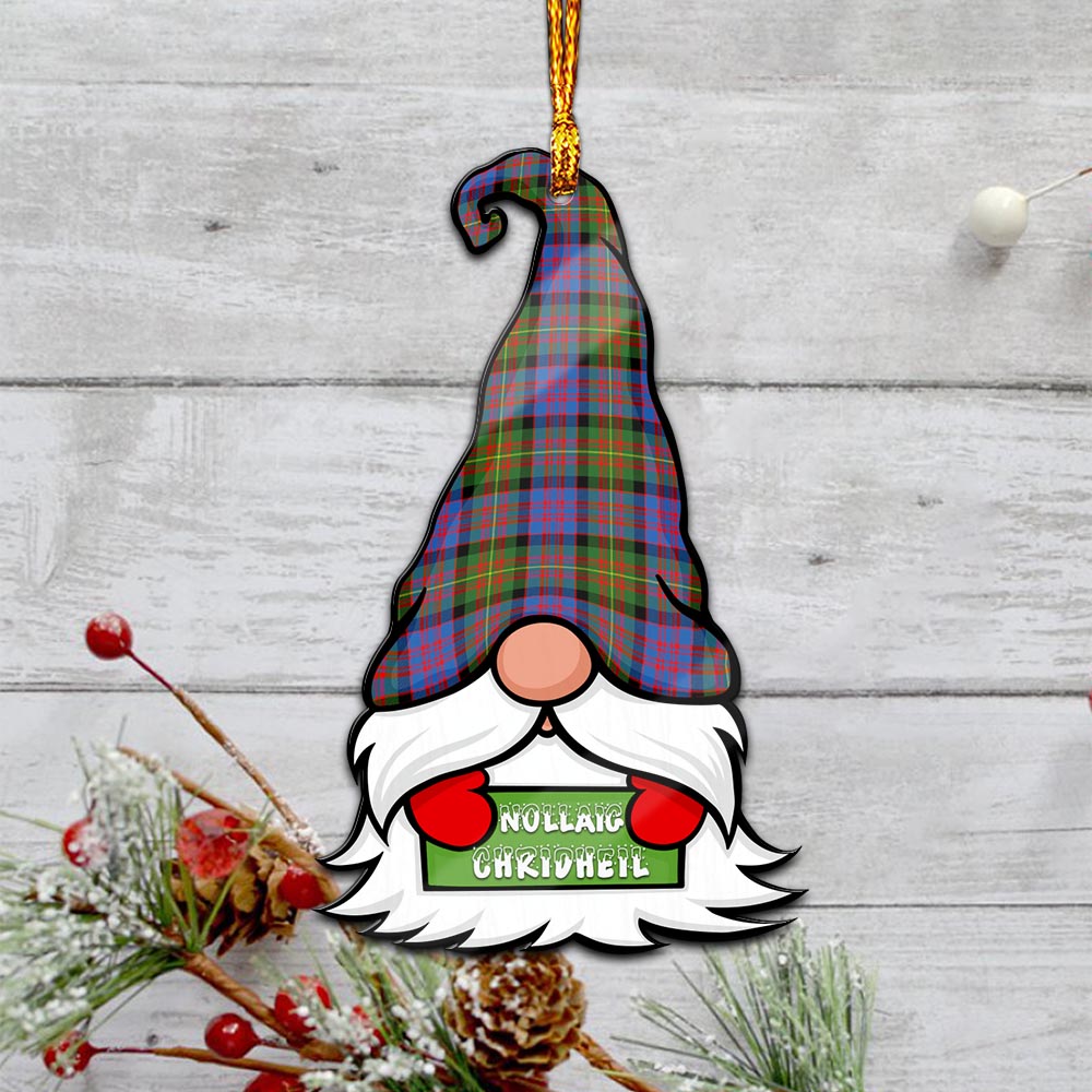 Carnegie Ancient Gnome Christmas Ornament with His Tartan Christmas Hat - Tartan Vibes Clothing