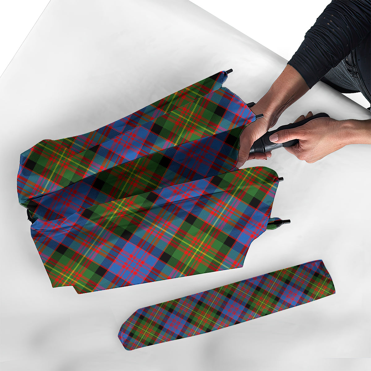 Carnegie Ancient Tartan Umbrella - Tartanvibesclothing