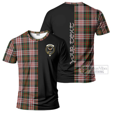 Carnegie Dress Tartan T-Shirt with Family Crest and Half Of Me Style