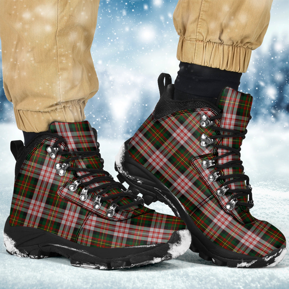 Carnegie Dress Tartan Alpine Boots - Tartanvibesclothing