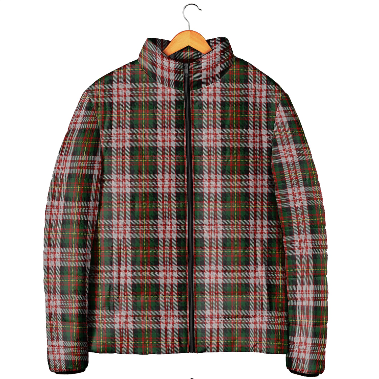 Carnegie Dress Tartan Padded Jacket Men's Padded Jacket - Tartan Vibes Clothing