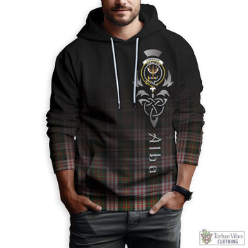 Carnegie Dress Tartan Hoodie Featuring Alba Gu Brath Family Crest Celtic Inspired