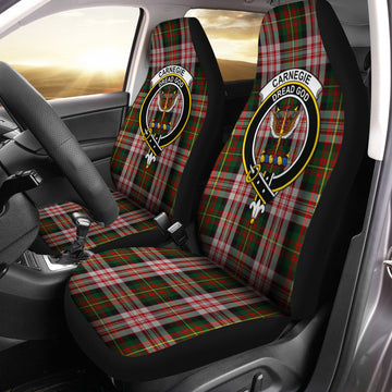 Carnegie Dress Tartan Car Seat Cover with Family Crest