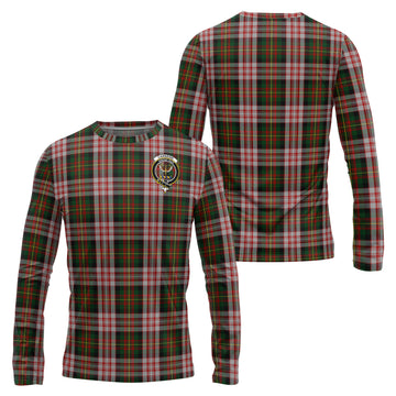 Carnegie Dress Tartan Long Sleeve T-Shirt with Family Crest