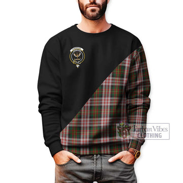 Carnegie Dress Tartan Sweatshirt with Family Crest and Military Logo Style