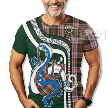 Carnegie Dress Tartan T-Shirt with Epic Bagpipe Style