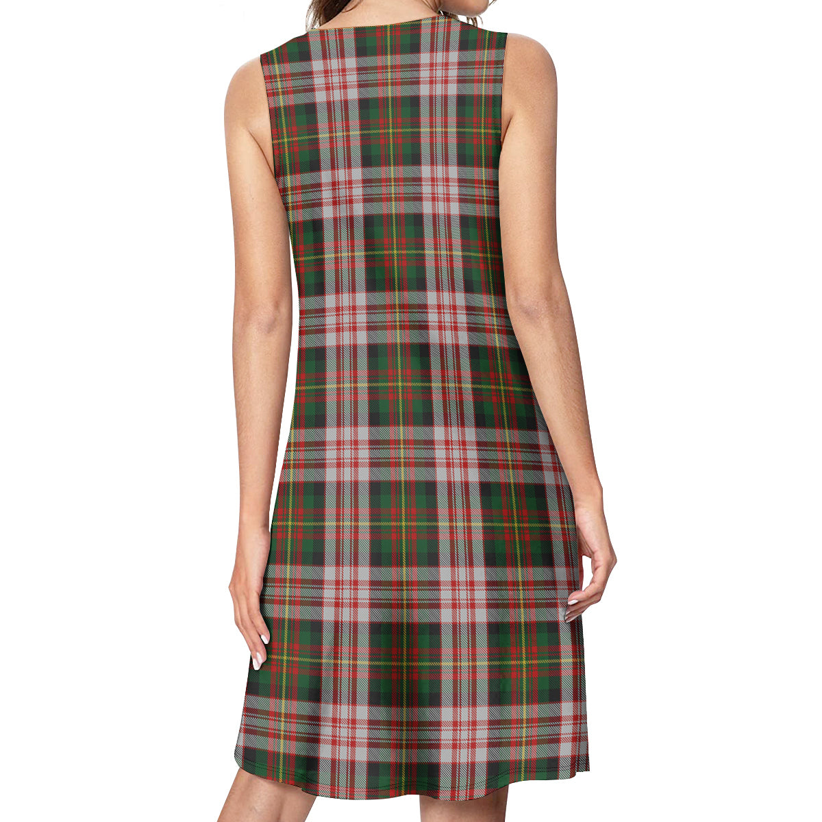 Carnegie Dress Tartan Womens Casual Dresses - Tartanvibesclothing